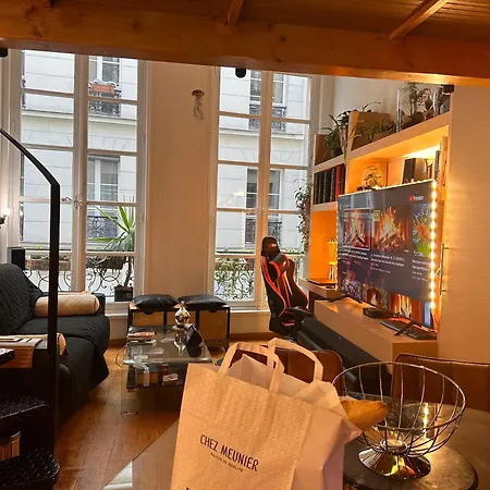 아파트 Magnifique Au Coeur Du Marais